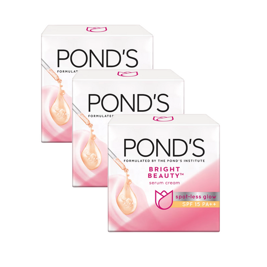 Ponds Bright Beauty anti Spot-fairness SPF 15 Day Cream - 50g (Pack Of 3)