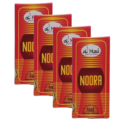 Al Hiza Noora Roll On Perfume 6ml Pack of 4