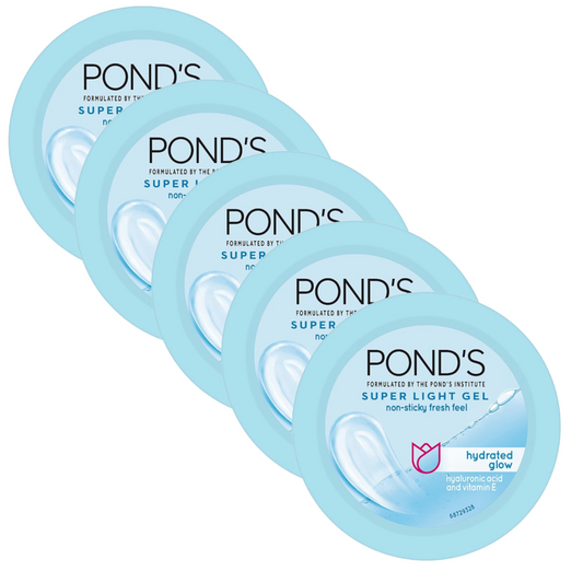 Ponds Super Light Gel Oil Free Moisturiser - 25g (Pack Of 5)