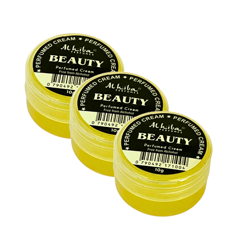 Al Hiba Beauty Perfume Body Cream 10g Pack of 3