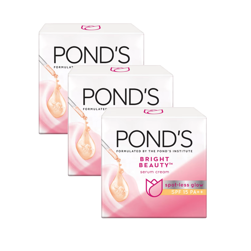 Ponds Bright Beauty anti Spot-fairness SPF 15 Day Cream - 34g (Pack Of 3)