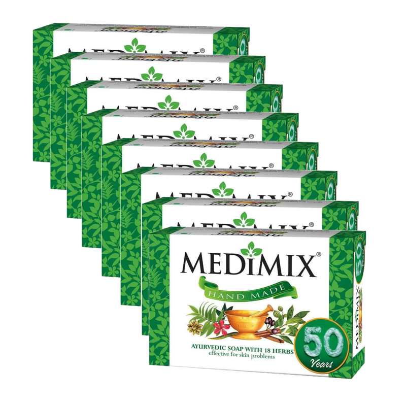 Medimix Hand Made Ayurvedic Soap - 20g (Pack Of 8)