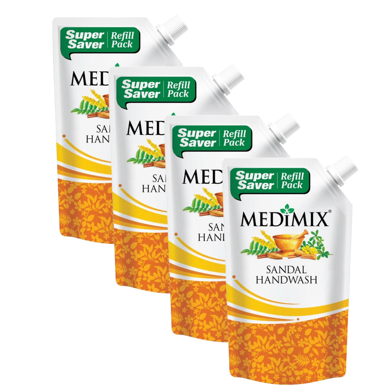 Medimix Sandal Hand Wash - 700ml (Pack Of 4)