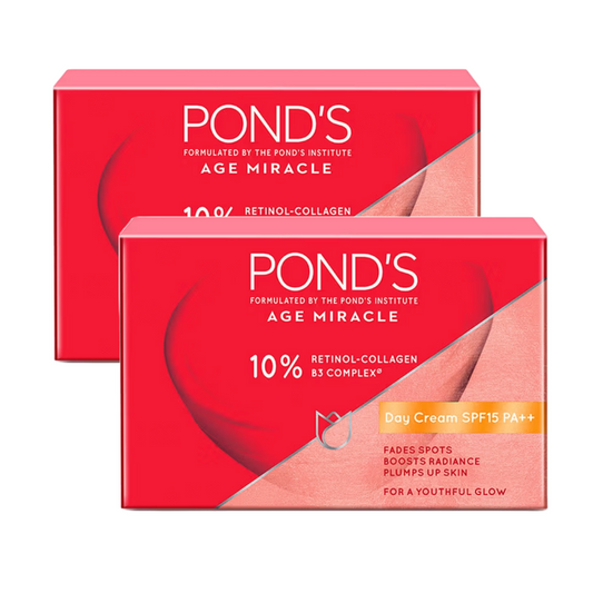 Ponds Age Miracle Wrinkle Corrector SPF 15 PA++ Day Cream 35g - Pack Of 2