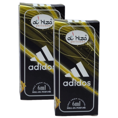 Al Hiza Adidos Roll On Perfume 6ml Pack of 2