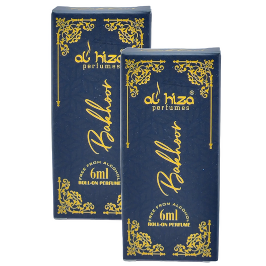 Al Hiza Bakhoor Roll On Perfume 6ml Pack of 2