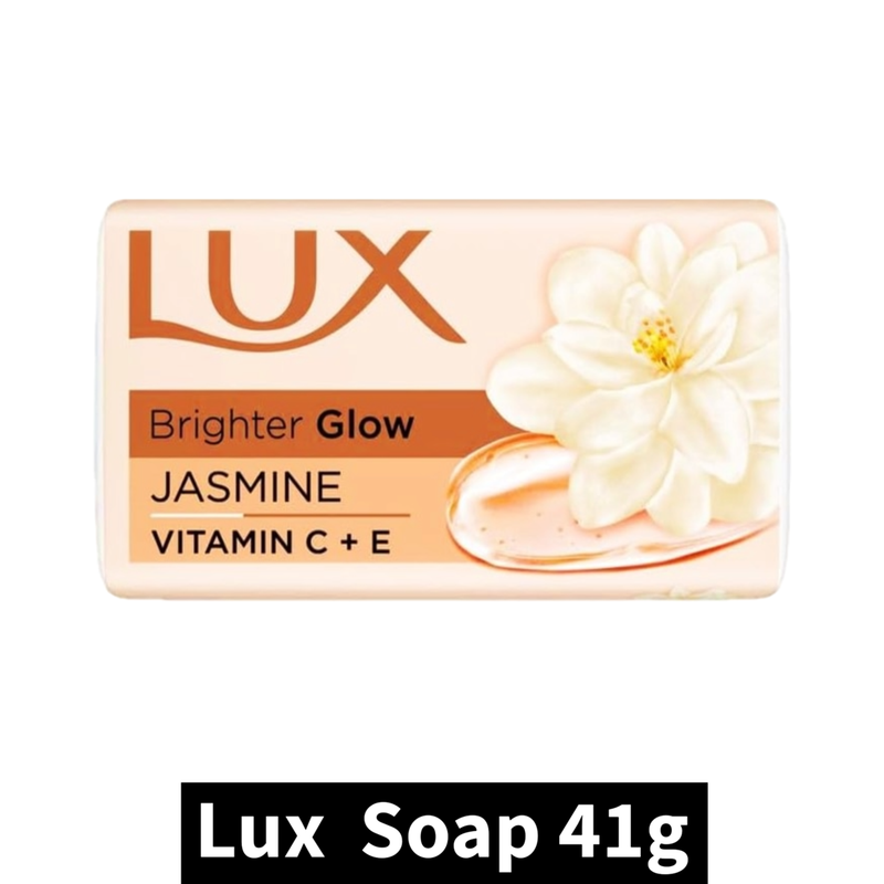 Lux Brighter Glow Jasmine Soap (41gm)(Pack of 1)