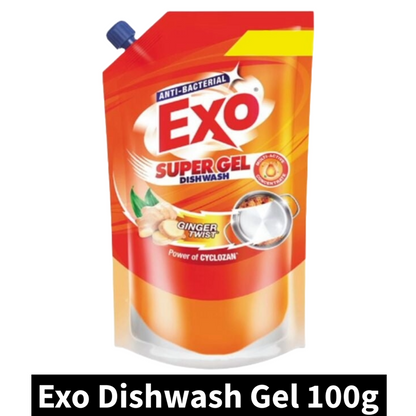 Anti-Bacterial Exo Goodness of Ginger Super Gel Dishwash 100g