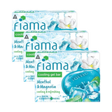 Fiama Menthol & Magnolia Cooling & Refreshing Gel Bar 125g Pack of 3