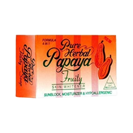 Pure Herbal Papaya Fruity Skin Whitener Soap 135g