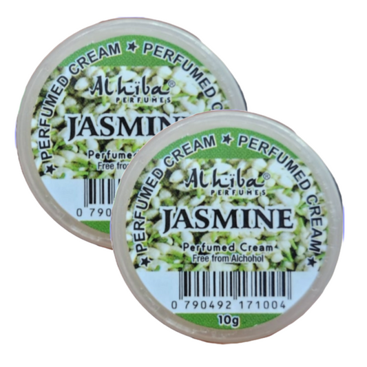 Al Hiba Jasmine Perfume Body Cream 10g Pack of 2