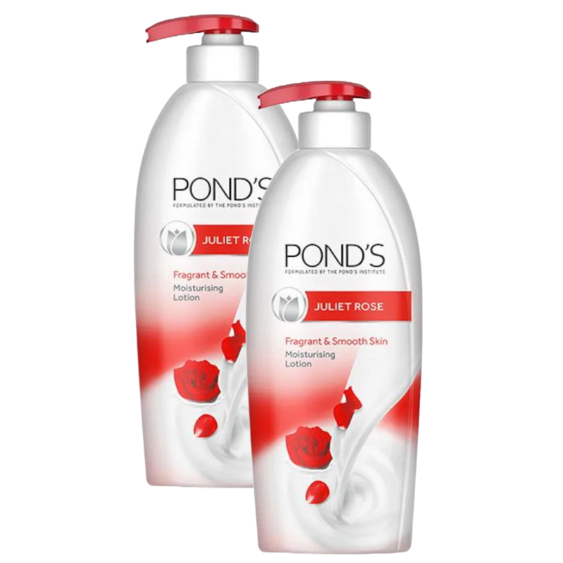 Ponds Juliet Rose Fragrant & Smooth Skin Lotion 275ml Pack of 2