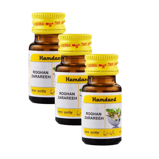 Hamdard Roghan Zarareeh - 10 ml (Pack Of 3)