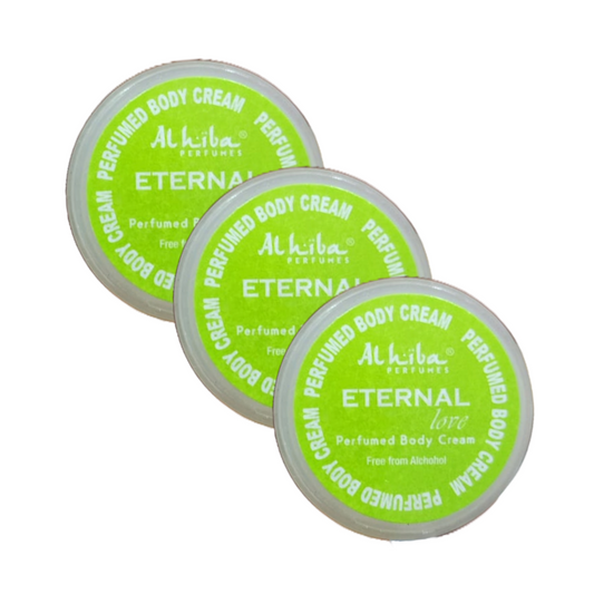 Al Hiba Eternal Perfume Body Cream 10g Pack of 3