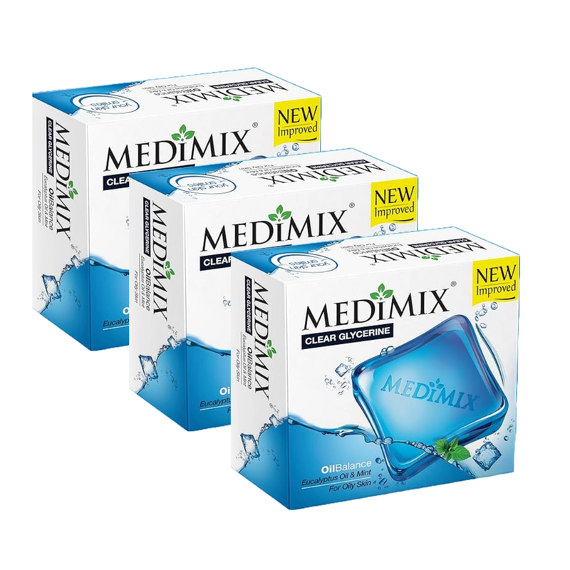 Medimix Hand Made Oil Balance Soap - 400g (Pack Of 3)