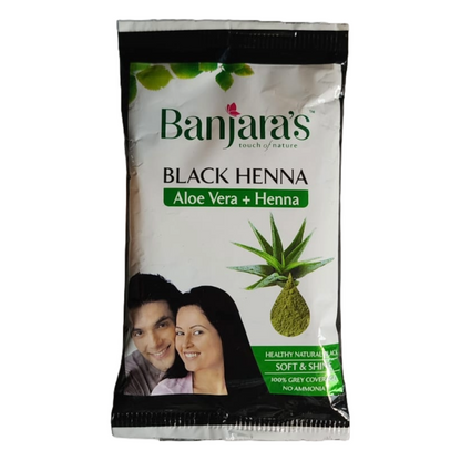 Banjara's Black Henna with Aloevera 20g