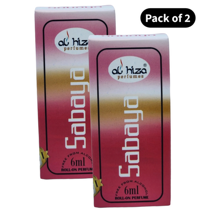 Al Hiza Sabaya Perfume (6ml)(Pack of 2)