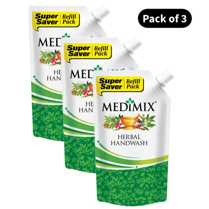 Medimix Classic Herbal Hand Wash - Pack Of 3 (700ml)