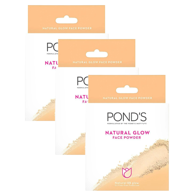 Ponds Natural Glow Natural BB Glow Face Powder 30g Pack of 3