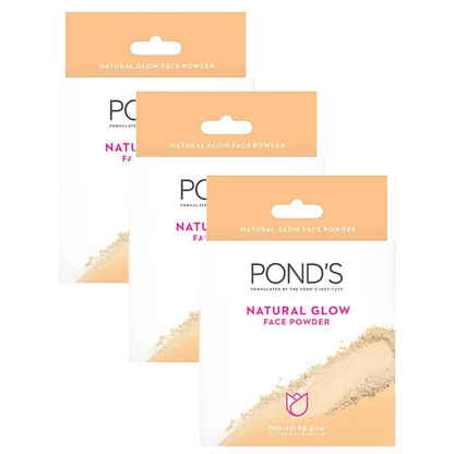 Ponds Natural Glow Natural BB Glow Face Powder 30g Pack of 3