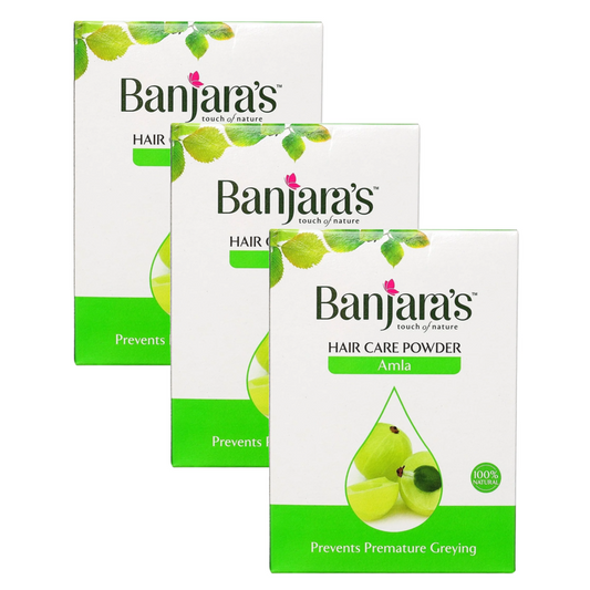 Banjara's Amla Hair Care Powder 100g Pack of 3