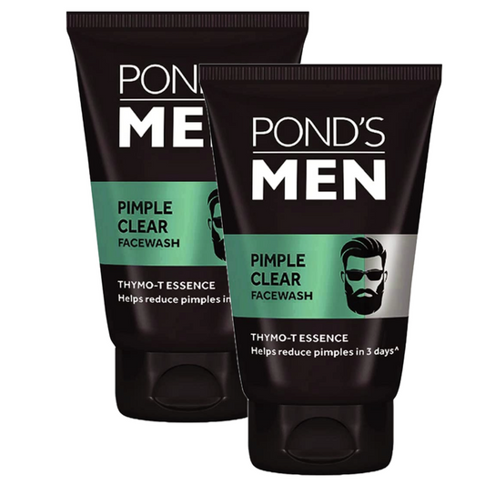 Ponds Men Pimple Clear Face Wash - 100 g (Pack Of 2)