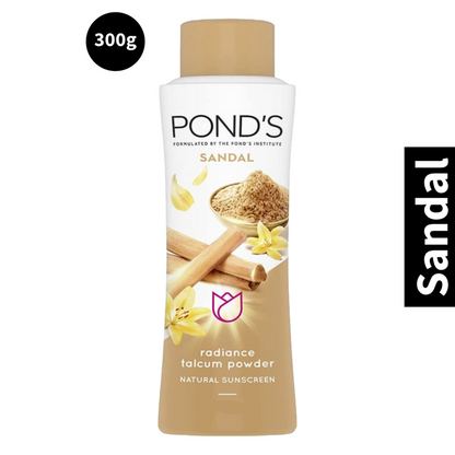 Ponds Sandal Talcum Powder (300gm) (Pack of 1)