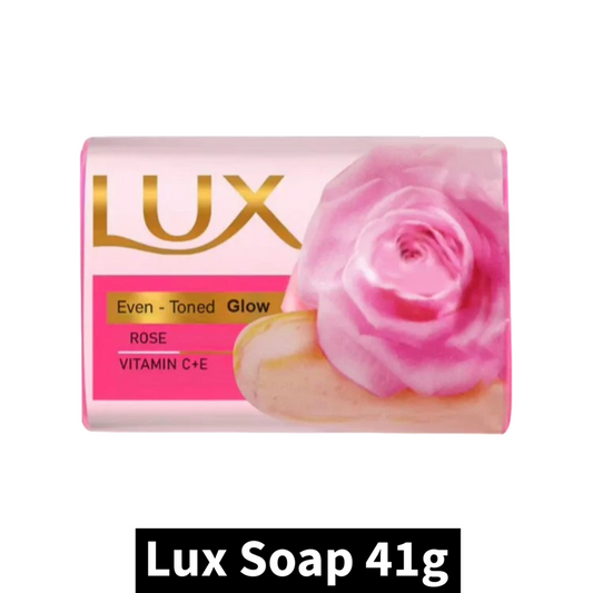 Lux Even-Toned Glow Rose Soap (41gm)(Pack of 1)