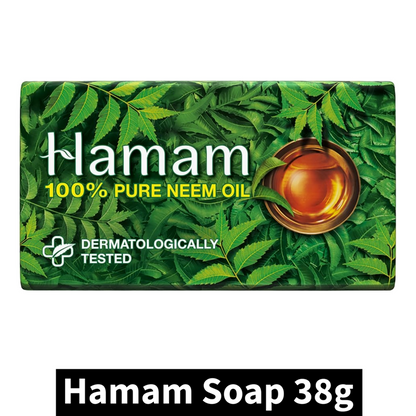 Hamam Neem Oil Soap (38gm)(Pack of 1)