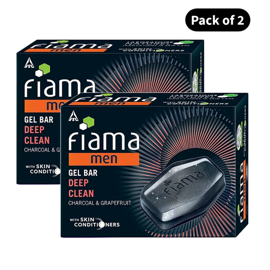 Fiama Men Deep Clean Gel Bar (125gm)(Pack of 2)