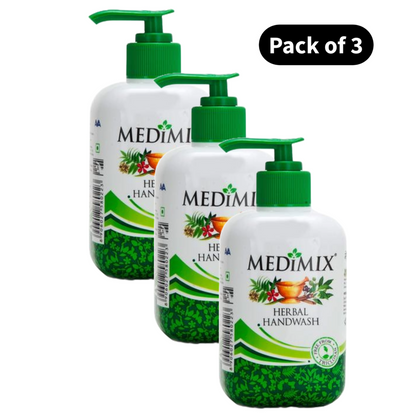 Medimix Classic Herbal Hand Wash - Pack Of 3 (225ml)