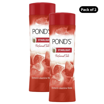 Ponds Starlight Orchid & Jasmine Talc (30gm) (Pack of 2)