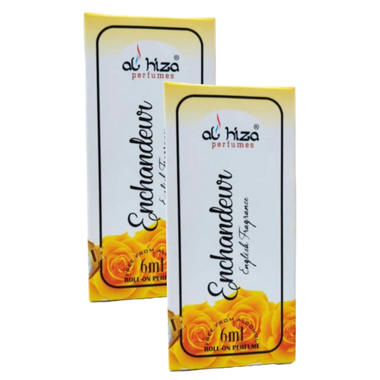 Al Hiza Enchandeur Roll On Perfume 6ml Pack of 2