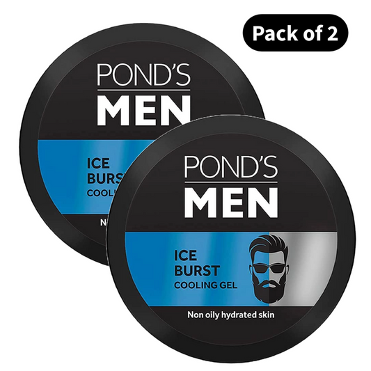 Ponds Men Ice Burst Cooling Face Gel (55gm) (Pack of 2)