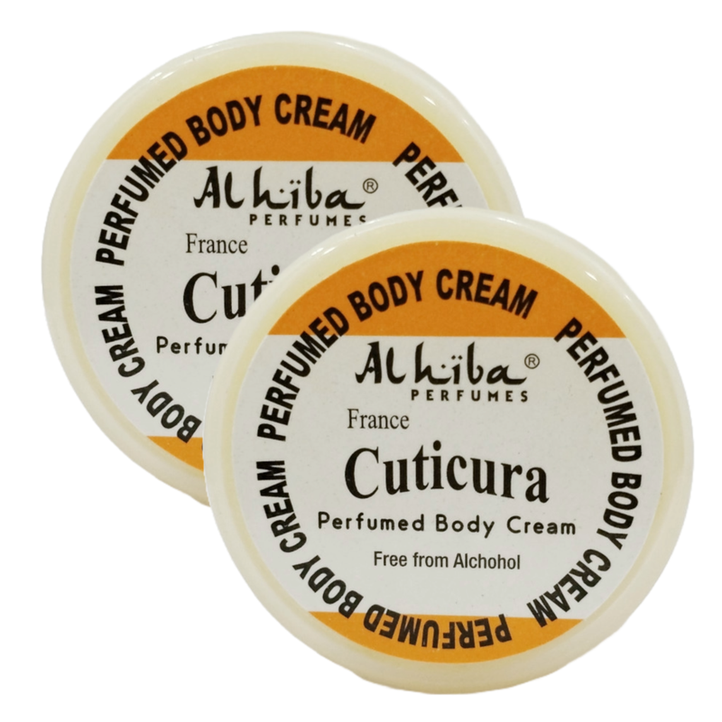 Al Hiba Cuticura Perfume Body Cream 10g Pack of 2