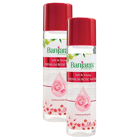 Banjara's Soft & Young Premium Rose Water 30ml Pack of 2