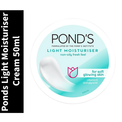 Ponds Light Cream Moisturiser, 50ml