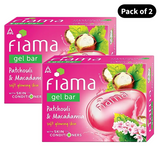 Fiama Patchouli & Macadamia Gel Bar (125gm)(Pack of 2)
