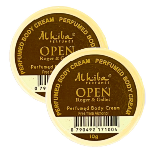 Al Hiba Open Perfume Body Cream 10g Pack of 2