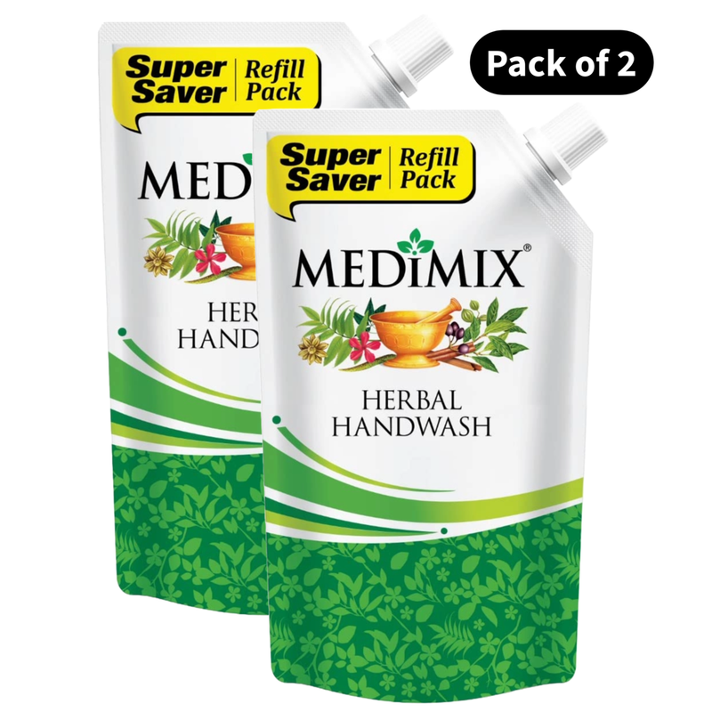 Medimix Classic Herbal Hand Wash - Pack Of 2 (700ml)