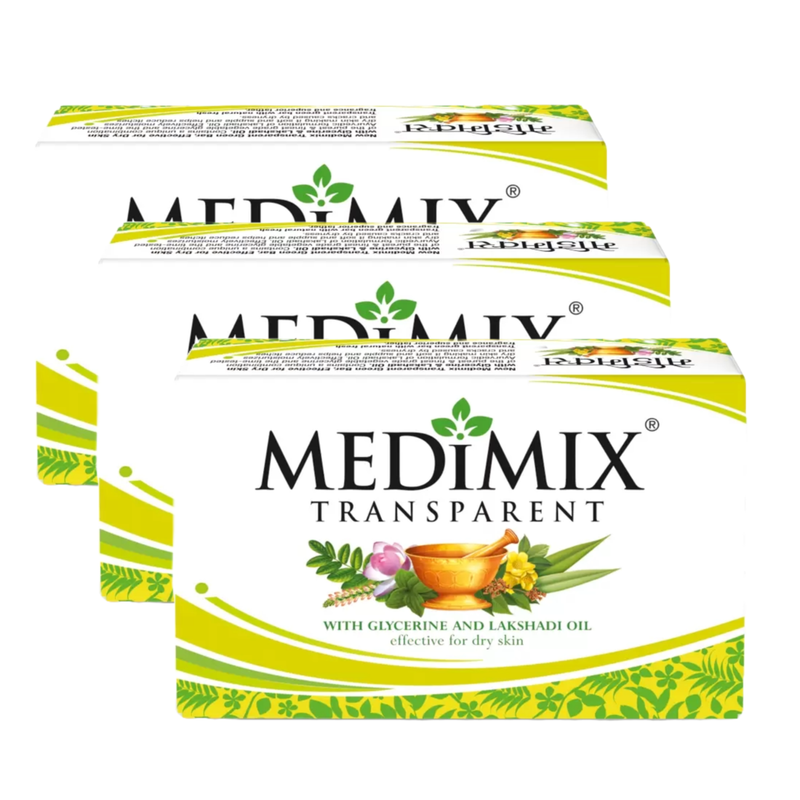 Medimix Hand Made Transparent Soap - 300g (Pack Of 3)