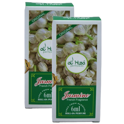 Al Hiza Jasmine Roll On Perfume 6ml Pack of 2