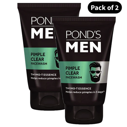 Ponds Men Face Wash Pimple Clear 100g Pack of 2