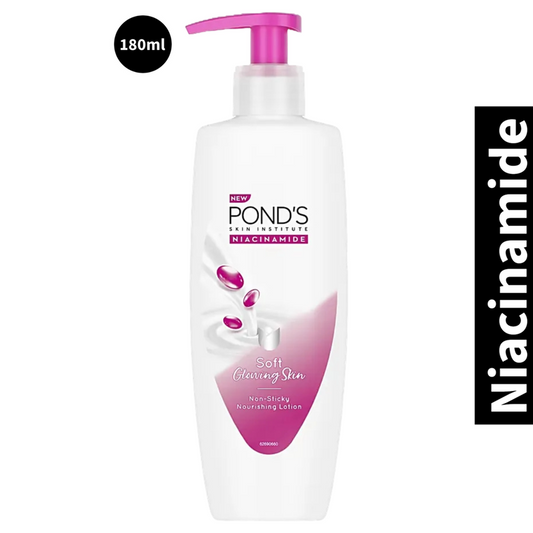 Ponds Niacinamide Soft Glowing Lotion (180ml) (Pack of 1)