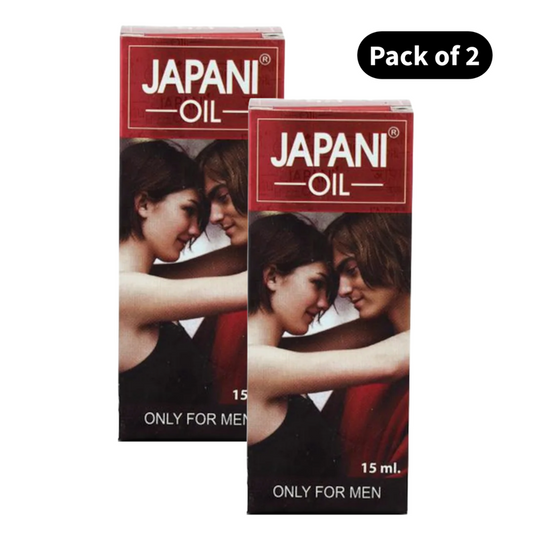 Japani Chaturbhuj Specifically For Men Oil - Pack Of 2 (15ml)