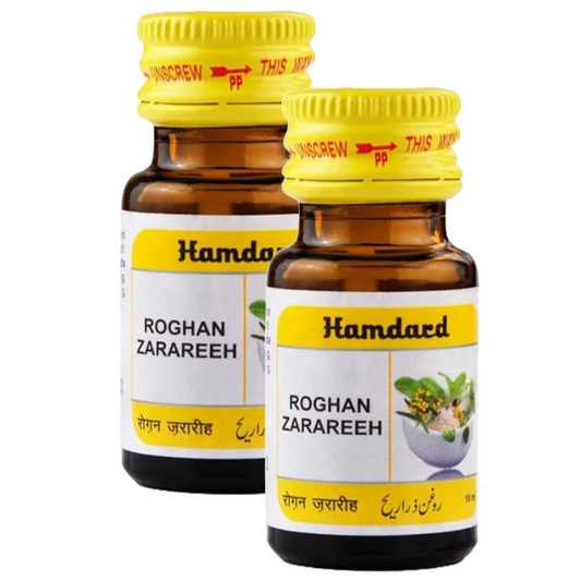 Hamdard Roghan Zarareeh - 10 ml (Pack Of 2)