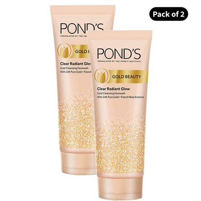 Ponds Gold Beauty Face Wash 100g (Pack of 2)