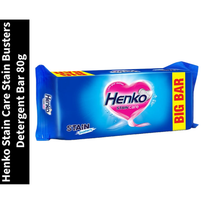 Henko Stain Busters Detergent Bar Stain Care 80gm