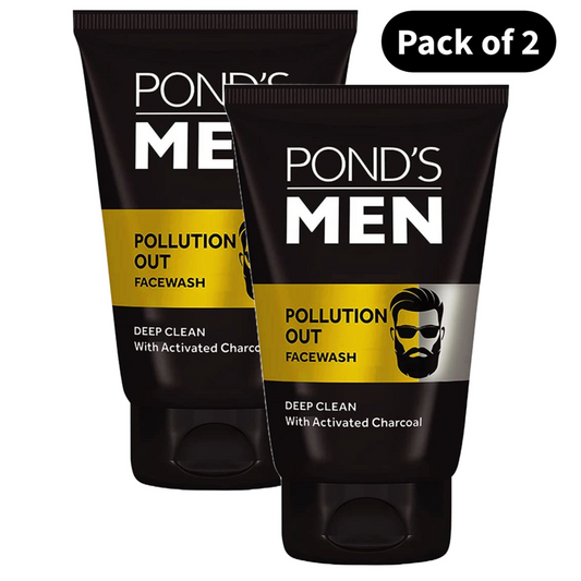 Ponds Men Pollution Out Face Wash 50g Pack of 2