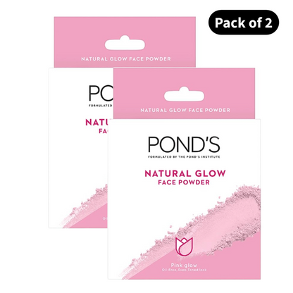 Ponds Pink Glow Face Powder (30gm) (Pack of 2)